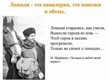 Кавалеристы стих