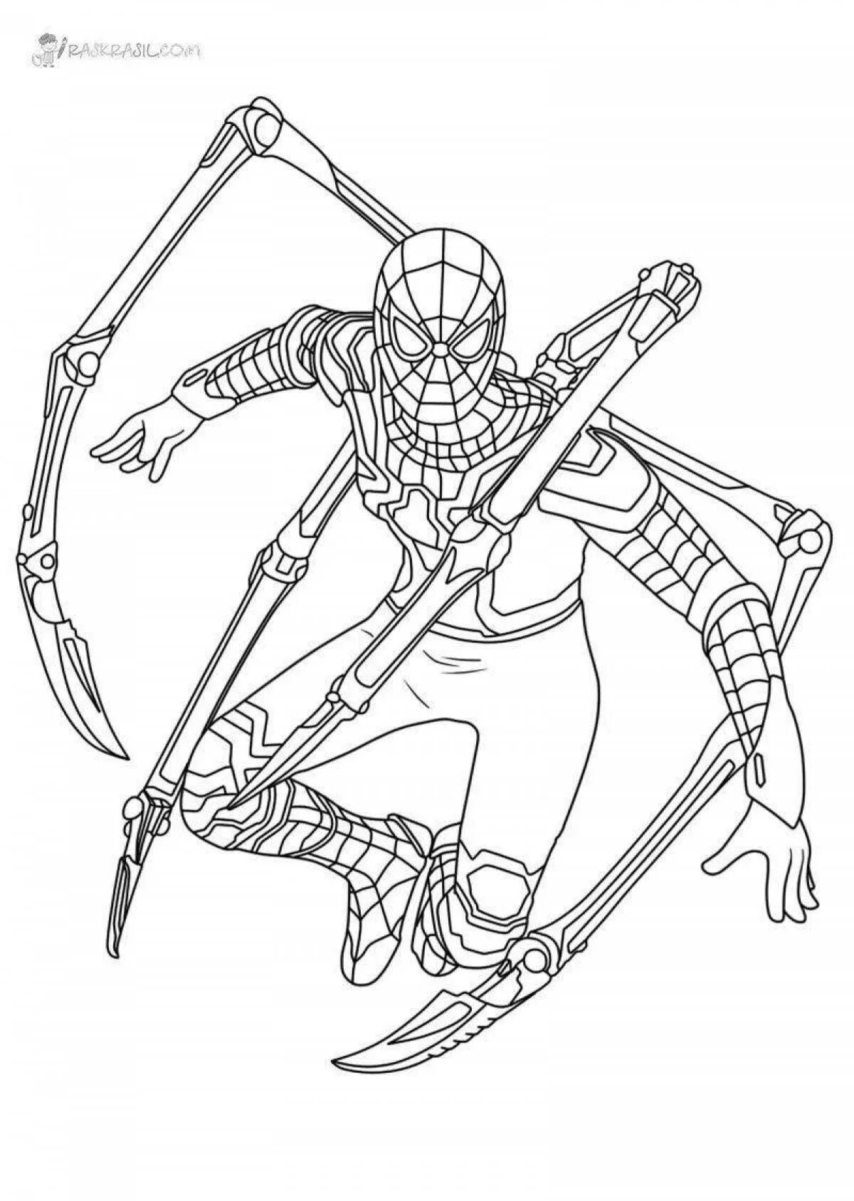 Железный паук раскраска. Железный человек паук раскраска. Человек паук разукрашка. Железный человек паукаскраска.