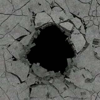 Broken holes
