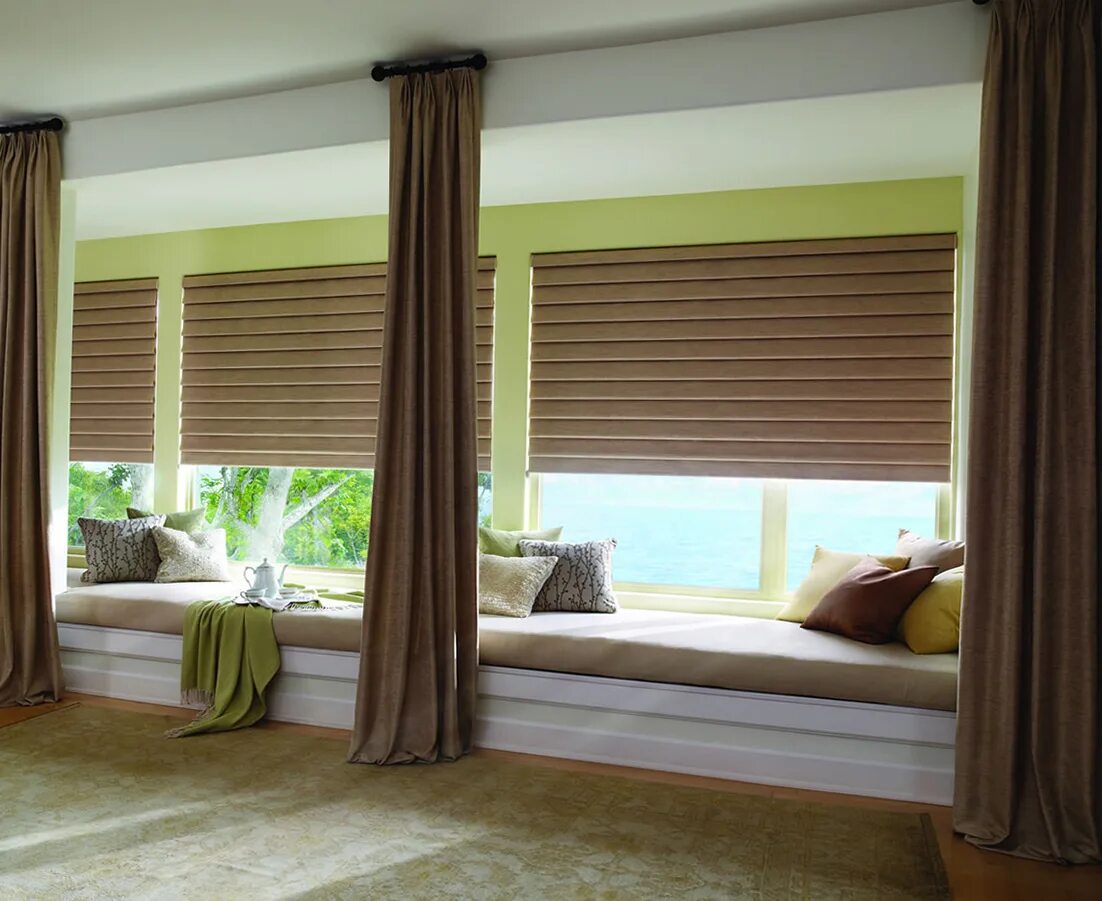 римская штора 190x160. нужны ли шторы на окна. тюль на витражные окна. римские шторы с занавесками. жалюзи на окна в спальню.