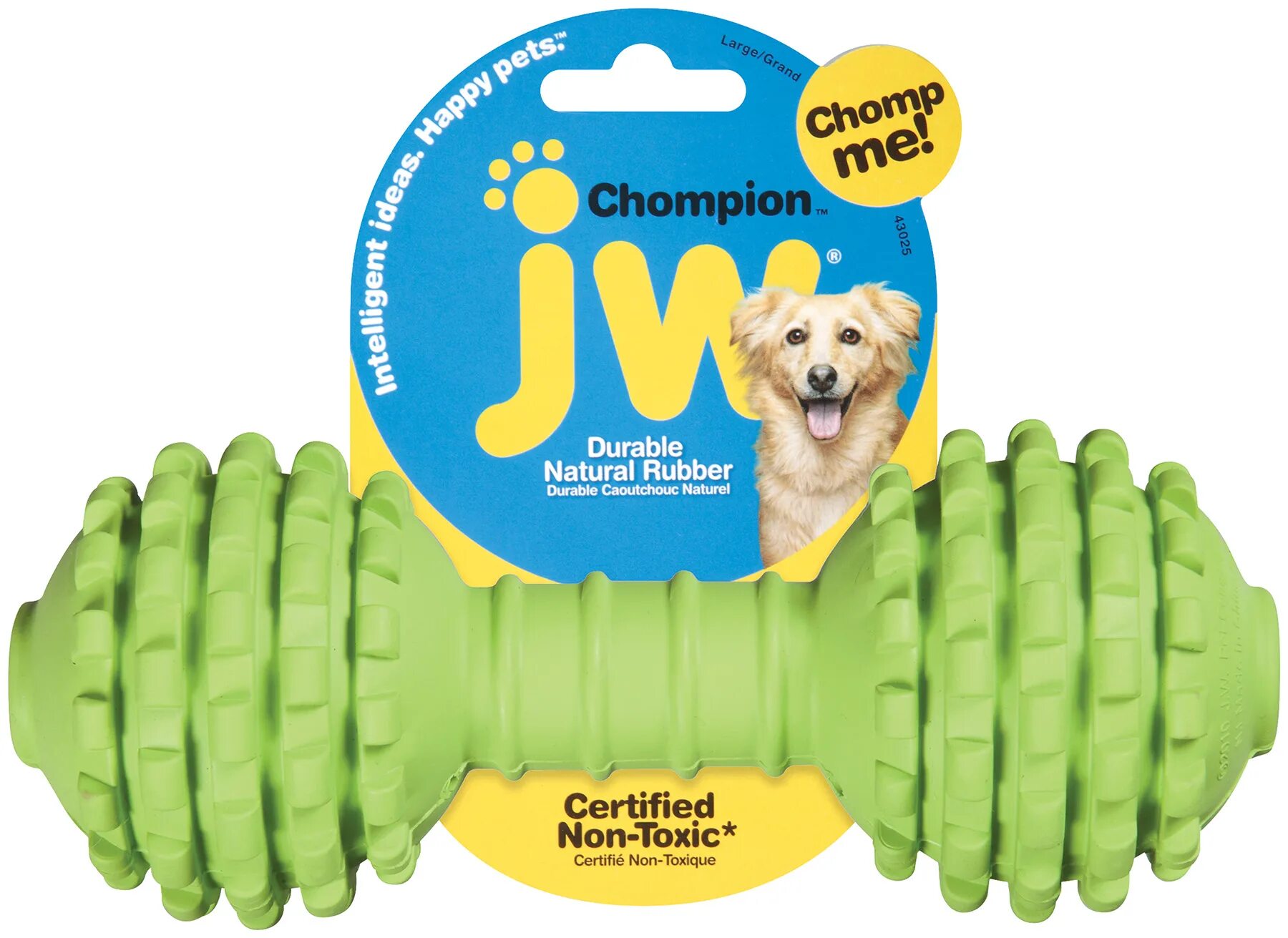 Игрушка для собак гантель. J.W. игрушка д/собак - гантель с шипами, каучук, большая Chompion, Heavyweight. Игрушки для собак больших пород. Лучшие игрушки для собак.