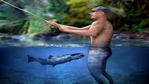 Gay fishing meme
