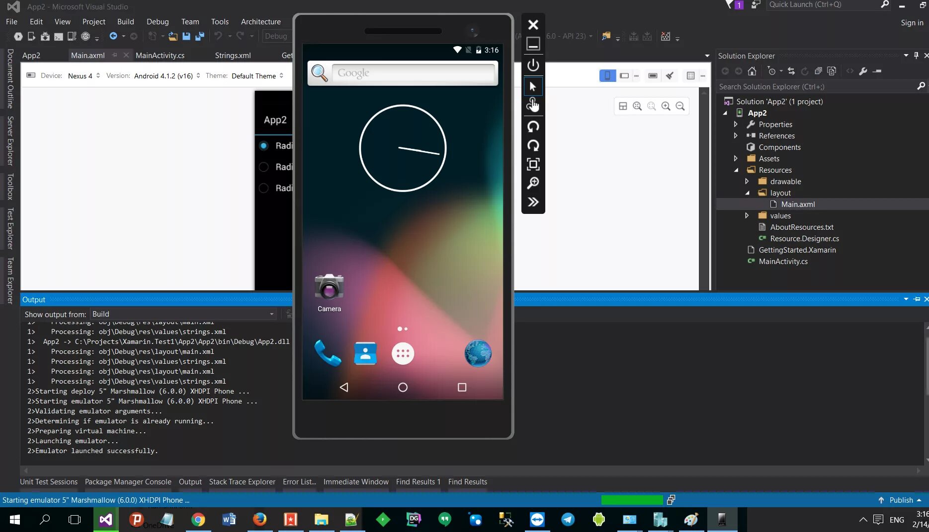 Визуал андроид. Андроид эмулятор в visual studia. эмулятор андроид студио. xaml красивый. xaml.