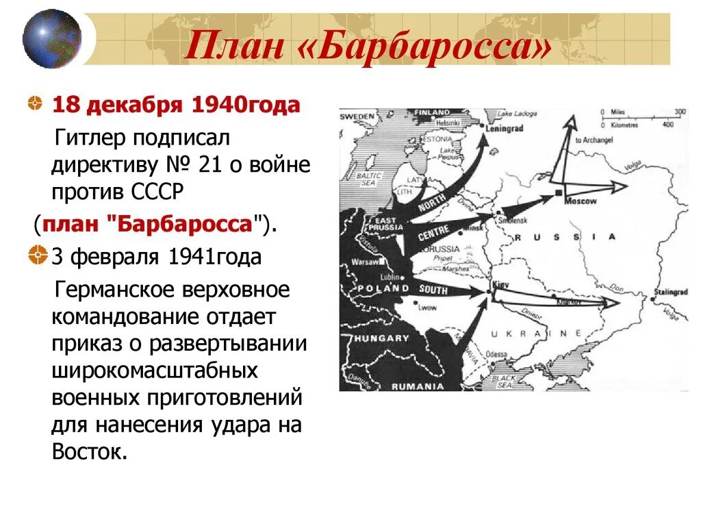 3 направления немецких войск. План Барбаросса во второй мировой. План нападения на СССР Барбаросса. Нападения Германии на СССР 1941 план Барбаросса. Карта второй мировой войны план Барбаросса.