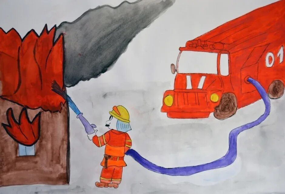 Рисунок на тему пожарная безопасность. Пожарная безопасность глазами детей. Рисование на тему безопасность. Рисунок МЧС. Рисунки вдпо