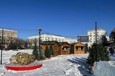 Зима в хабаровском крае