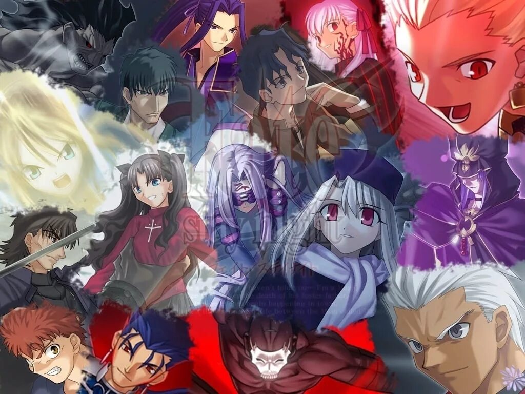 арт тосака рин и арчер. аниме судьба зеро. судьба ночь схватки эмия широ. ночь схватки персонажи. лансер аниме.