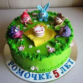 Торт смешарики