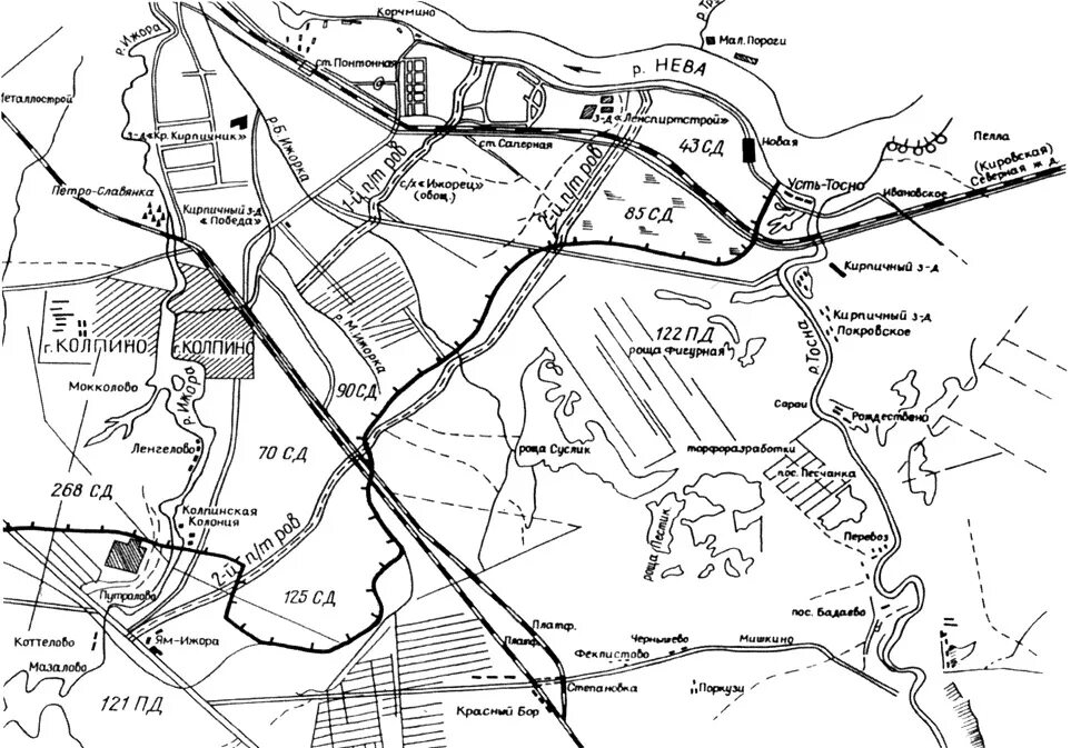 Красногвардейский укрепрайон в 1941 году. Красногвардейский укрепрайон в 1941 году карта. Карта Красногвардейского укрепрайона в 1941 году. Красногвардейский укрепрайон схема. Карта ров
