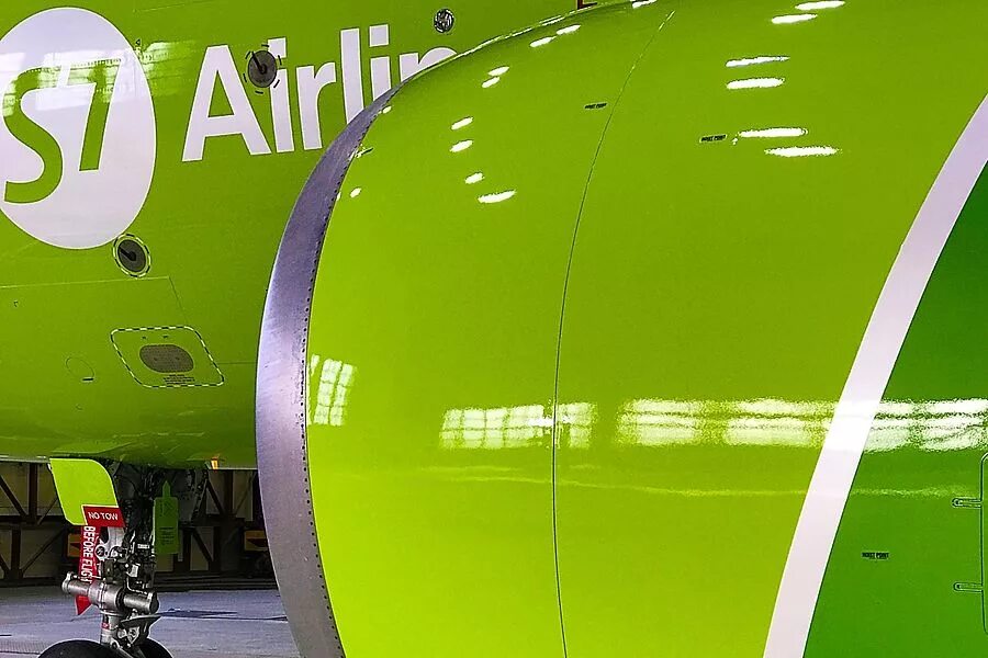 S7 airlines на айфон. S7 Airlines ливрея Сибирь. Новая ливрея авиакомпании s7 Airlines. S7 Technics Минеральные воды. Самолёт s7 Airless.