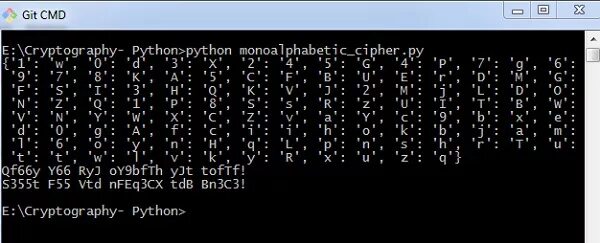 Python шифры