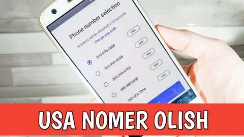 Nomer olish