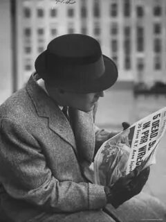 I was were reading a newspaper