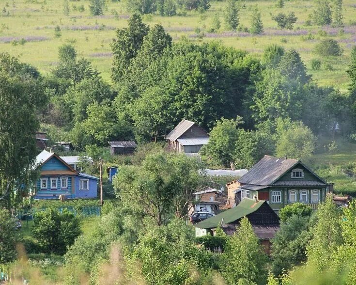 Развитые села