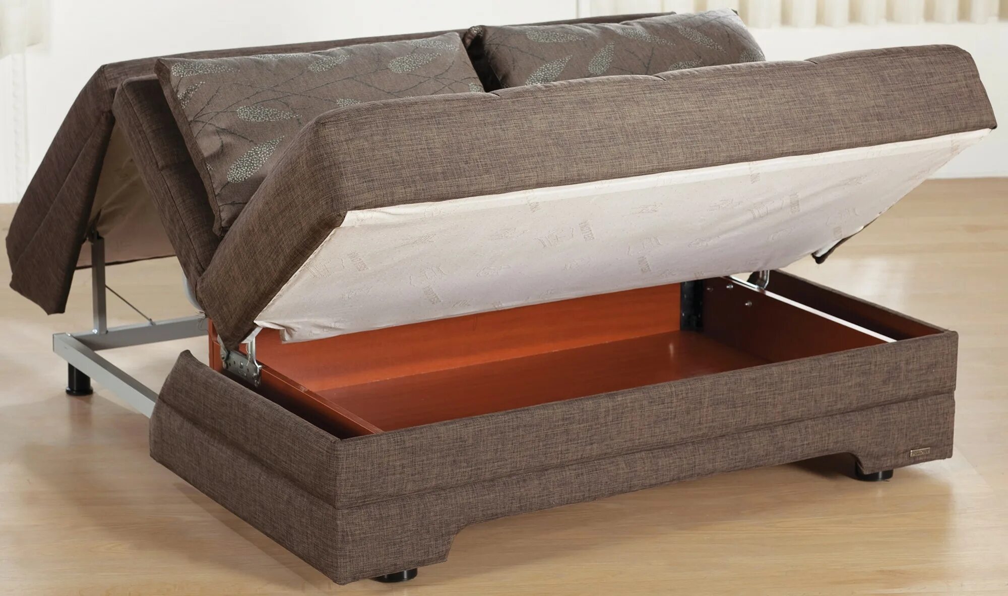 Механизм софы. Раскладной диван-кровать. Диван раздвижной. Диван с выдвижной кроватью. Складная кровать диван.
