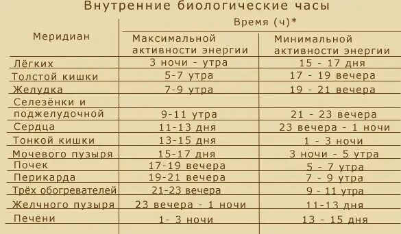 Часы активности внутренних органов человека по часам суток. Часы активности меридианов человека. Меридианы работы внутренних органов. Время активности меридианов органов человека.