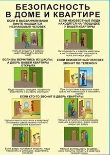 Безопасное поведение в местах общего пользования лифт
