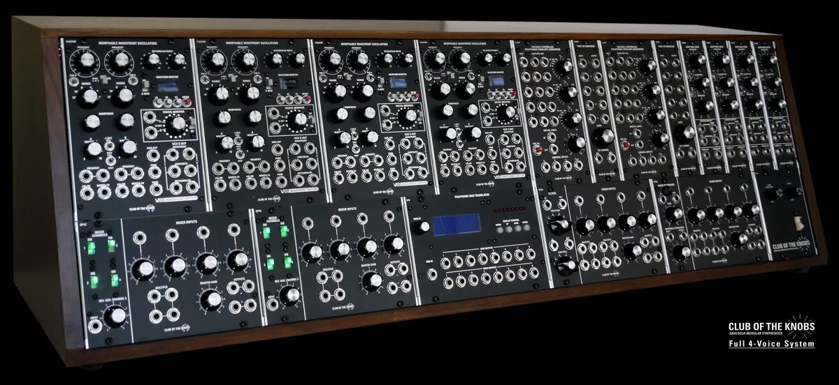 Voice system. Modular Voice. Analog Synth scheme. LOOPTONE - Future Analogue Synth.