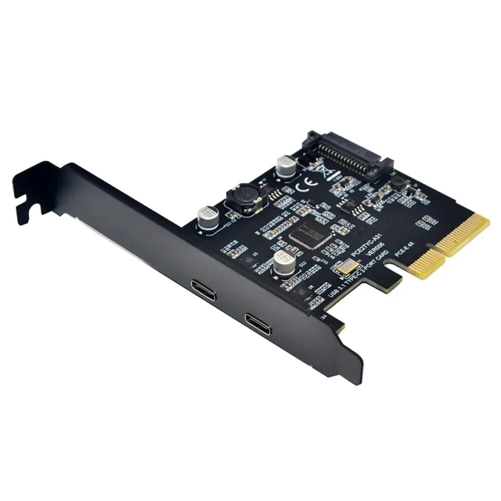 USB PCI-E x4. Плата расширения PCI-E x4. Плата расширения USB Type c 2x2. PCI Express USB Type c.