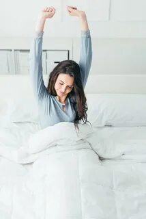 Girl waking