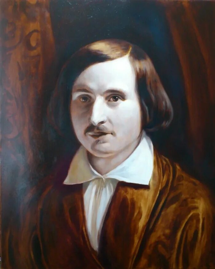 Гоголь портрет отзывы. Портрет Гоголя Моллер 1841. Гоголь портрет писателя.