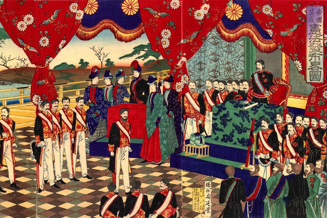 1889 г япония. Япония эпохи Мэйдзи. Эпоха реставрации Мэйдзи. Митсубиси эпоха Мэйдзи. Император Мэйдзи.