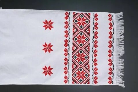 Вышивка полотенца 5 класс