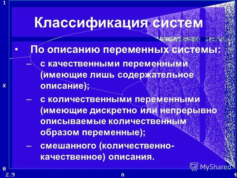 Качественные описания систем