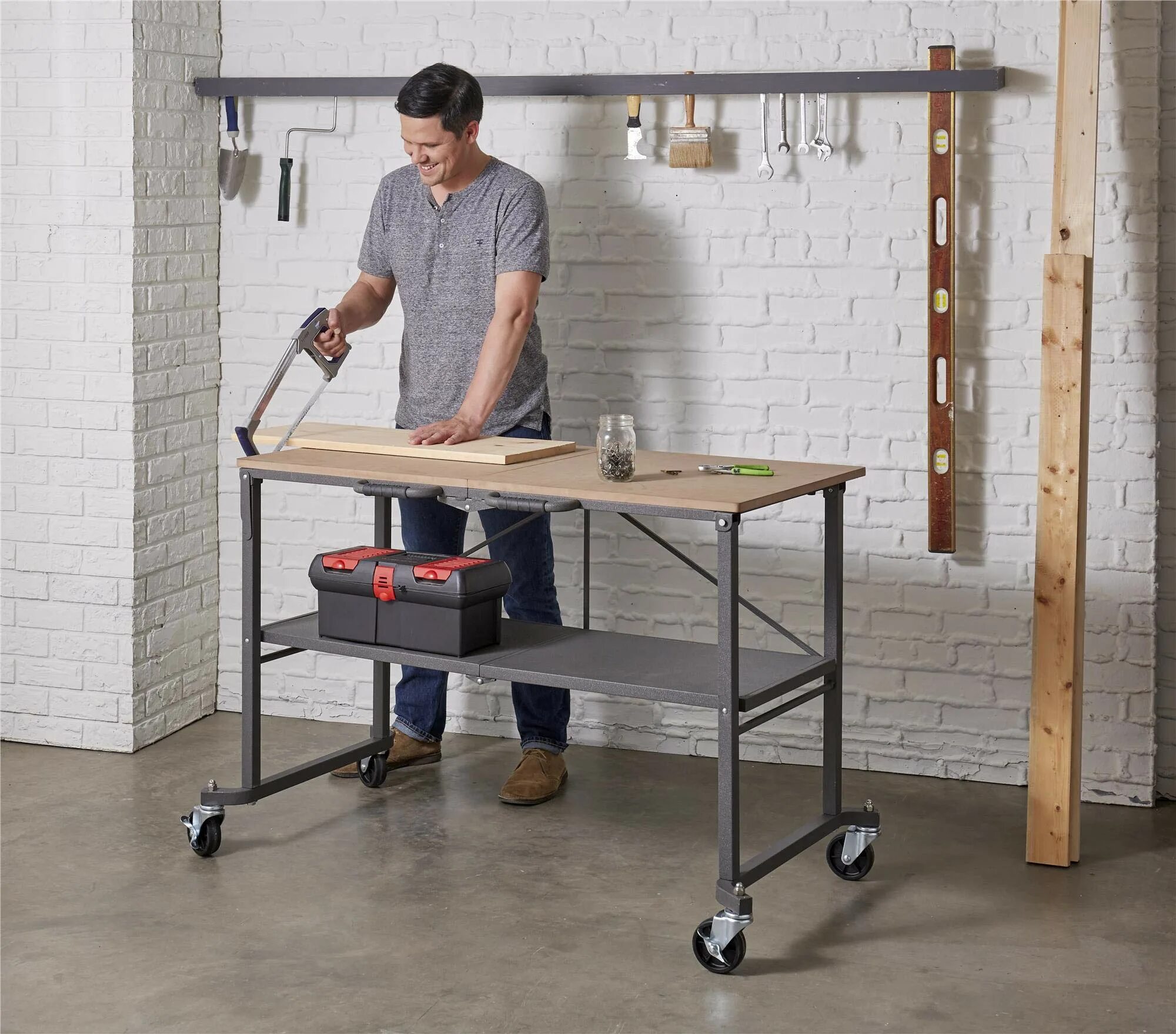 Folding working table. Верстак keter. верстак folding table mettal leg. переносной верстак. верстак складной на колесиках.