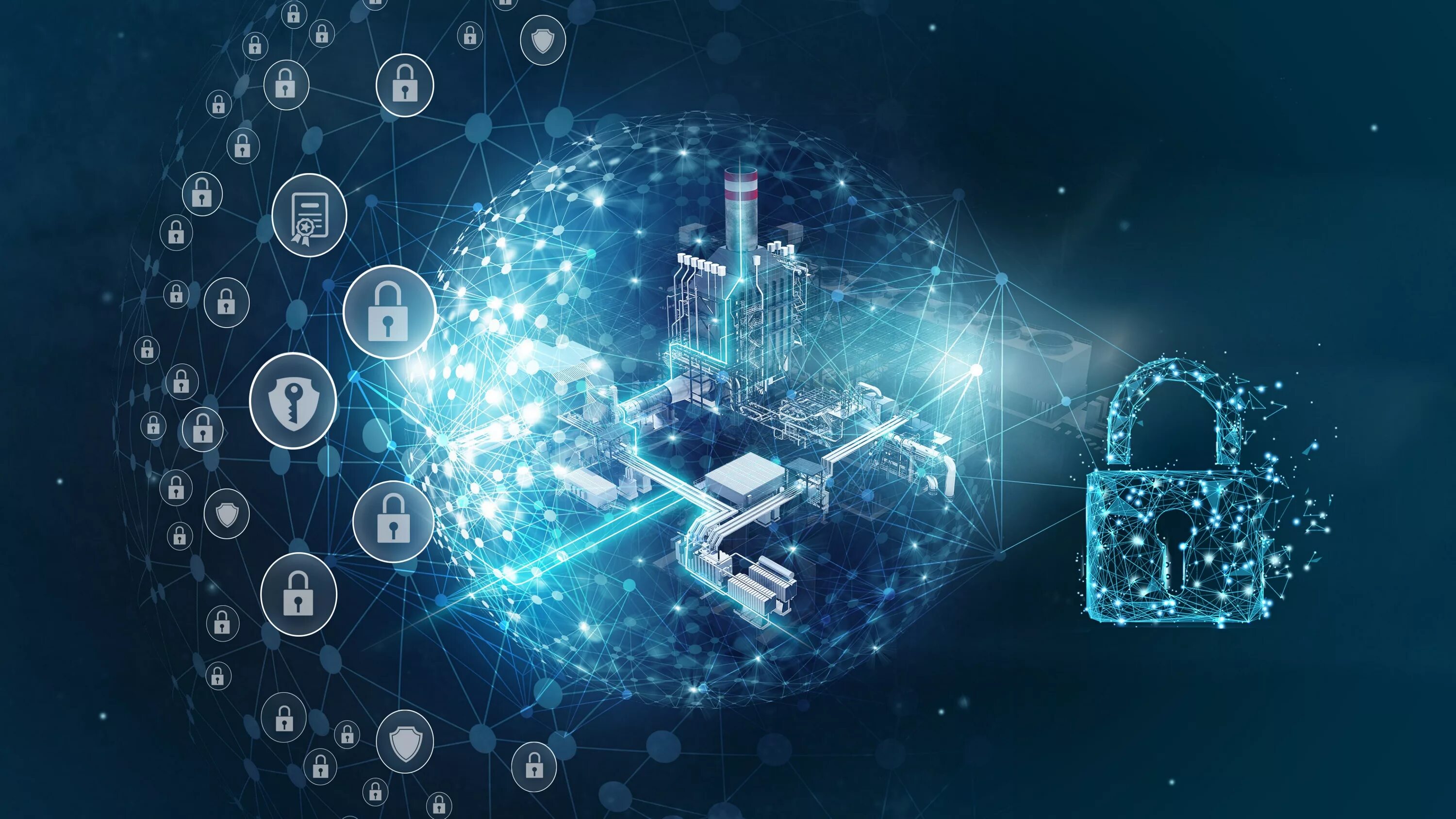 Security technology. Информационная безопасность. технологичный фон. cyber security. защита сети.
