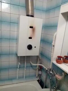 Газовая колонка в ванне