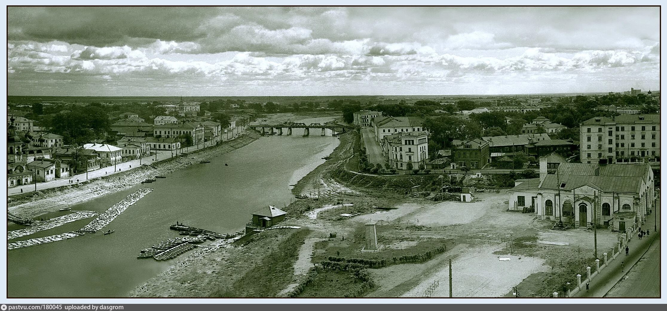 Вологда с высоты - Retro photos