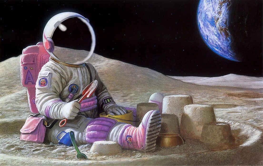 Космический полет человека. Michael Whelan "астронавт". День космонавтики. Космонавт в космосе. Космонавт для детей.