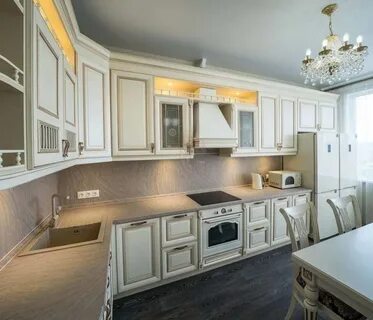 Кухни классика фото светлый