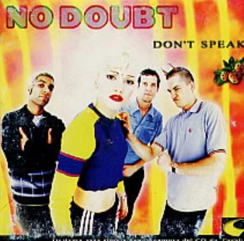 Don t speak кто поет. No doubt don't speak. Don't speak обложка. No doubt обложка. No doubt don't speak альбом.