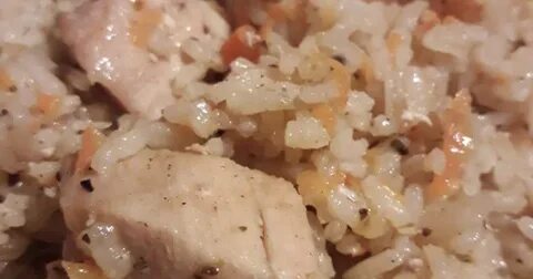 Плов из куриных грудок