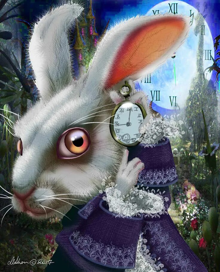 Rabbit clock. Rabbit clock