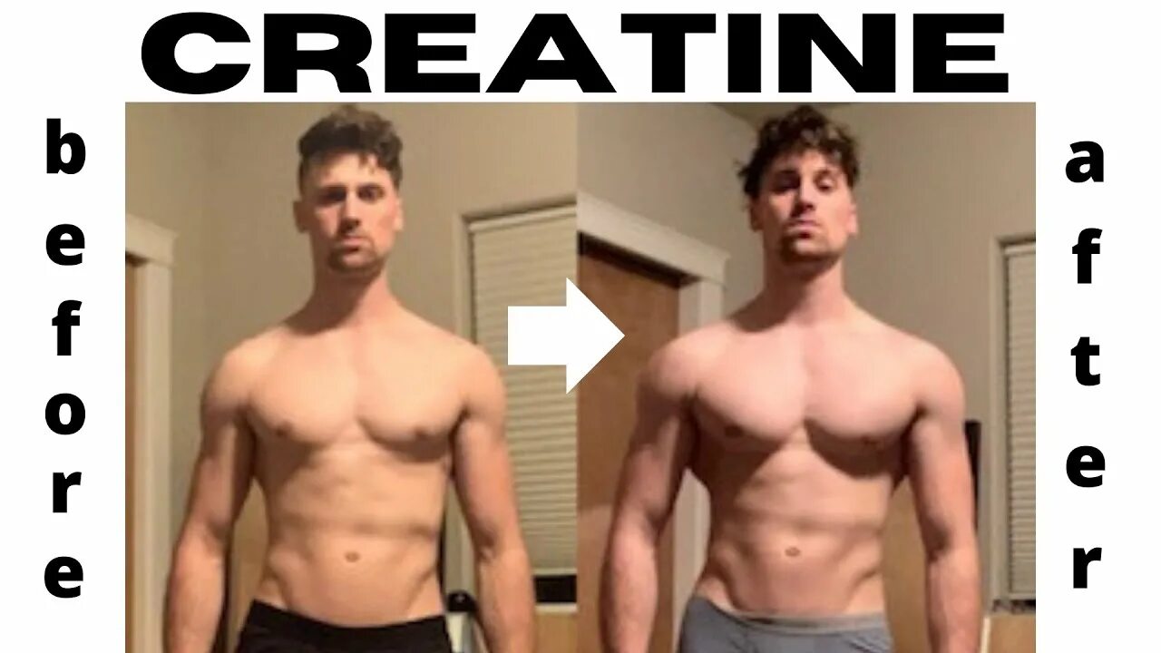 Креатин трансформация. Creatine before and after. Креатин до и после. Креатин результат.