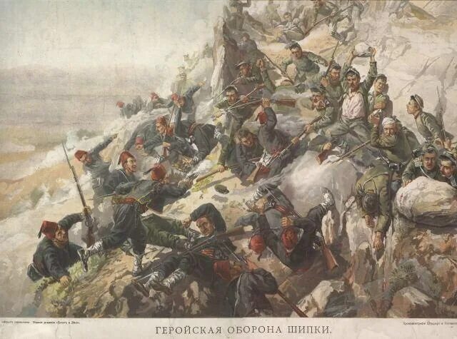 1877 1878 оборона. Оборона Шипки 1877. Картина оборона Шипкинского перевала.