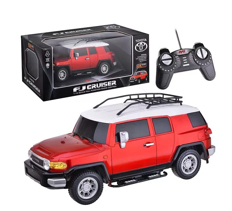 Радиоуправление купить москва. Джип р/у GK 866-1603b Toyota FJ Cruiser 1:16 с аккум.,. Машина р/у 1:16 Toyota FJ Cruiser. Машина р/у GK 866-2406 GK. Toyota FJ Cruiser модель на р/у 7.2v.