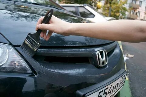 Защита на капот автомобиля