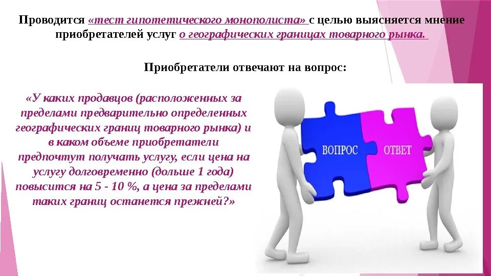 Тест гипотетического монополиста. Миссия организации тест. Гипотетического. Гипотетические вопросы примеры. Главная мнения б