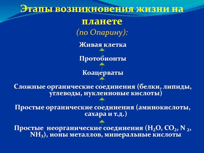 Этапы жизни по опарину. Этапы ЗАРОЖДПНИЯ юижни. Этапы возникновения жизни по Опарину. Этапы возникновения жизни на земле по Опарину. Этапы процесса возникновения жизни на земле по Опарину:.