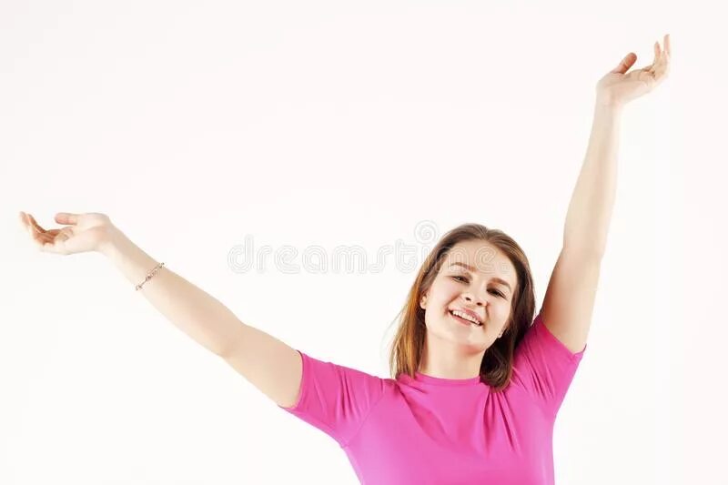 Hands up girl