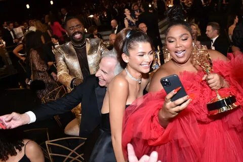 Zendaya at the 74th Grammy Awards - AP.