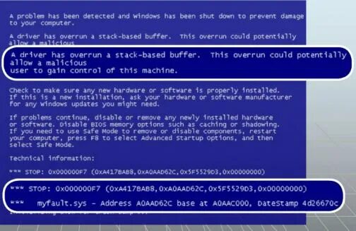 Buffer overrun