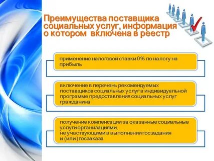 Наименование поставщика социальных услуг