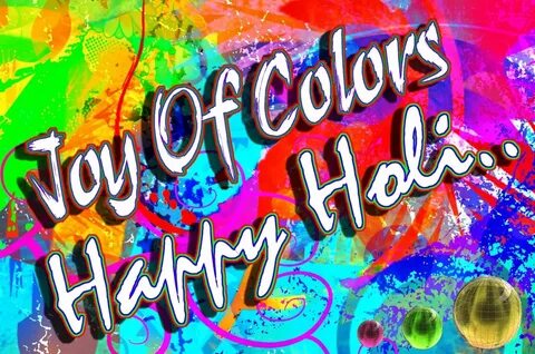 Happy colorful