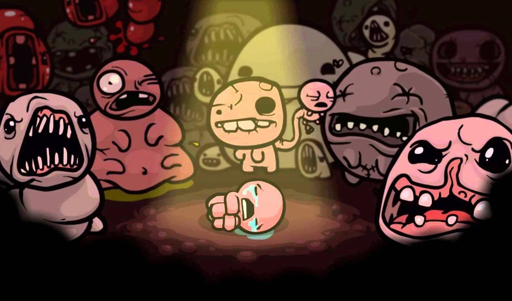 Игра плачущий малыш. Зе Айзек. The Binding of Isaac Rebirth.