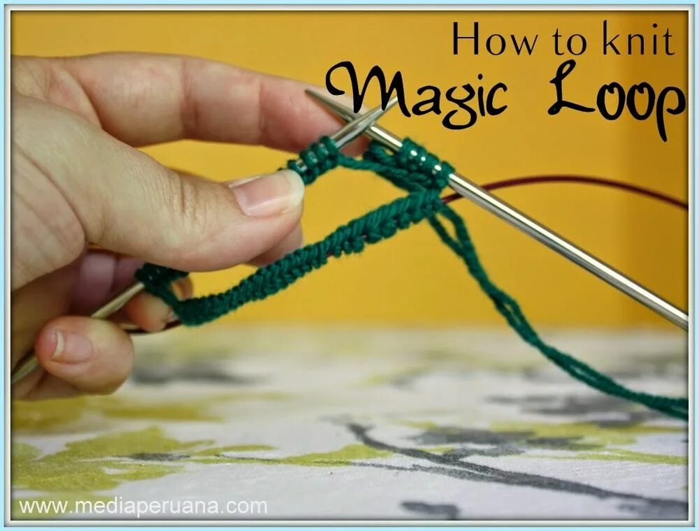 Magic loop вязание. Мэджик луп (magic loop). метод вязания мэджик луп. способ magic loop вязание спицами.